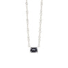 Dark Grey Spinel Everyday Necklace