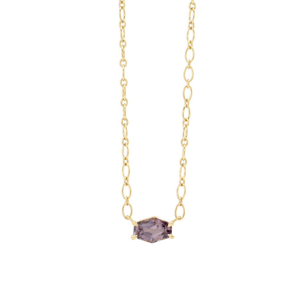 Lilac Spinel Everyday Necklace