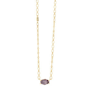 Lilac Spinel Everyday Necklace