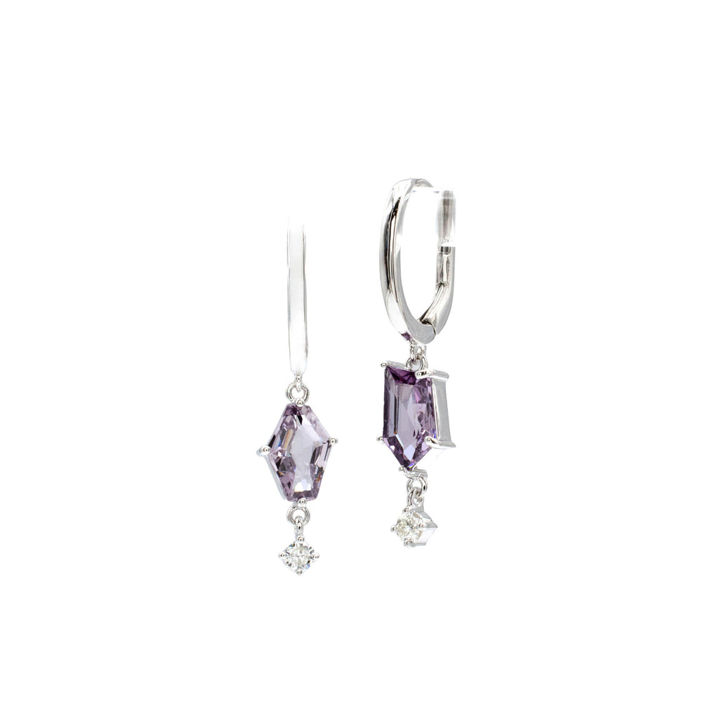 Lavender Spinel Nerissa Drops