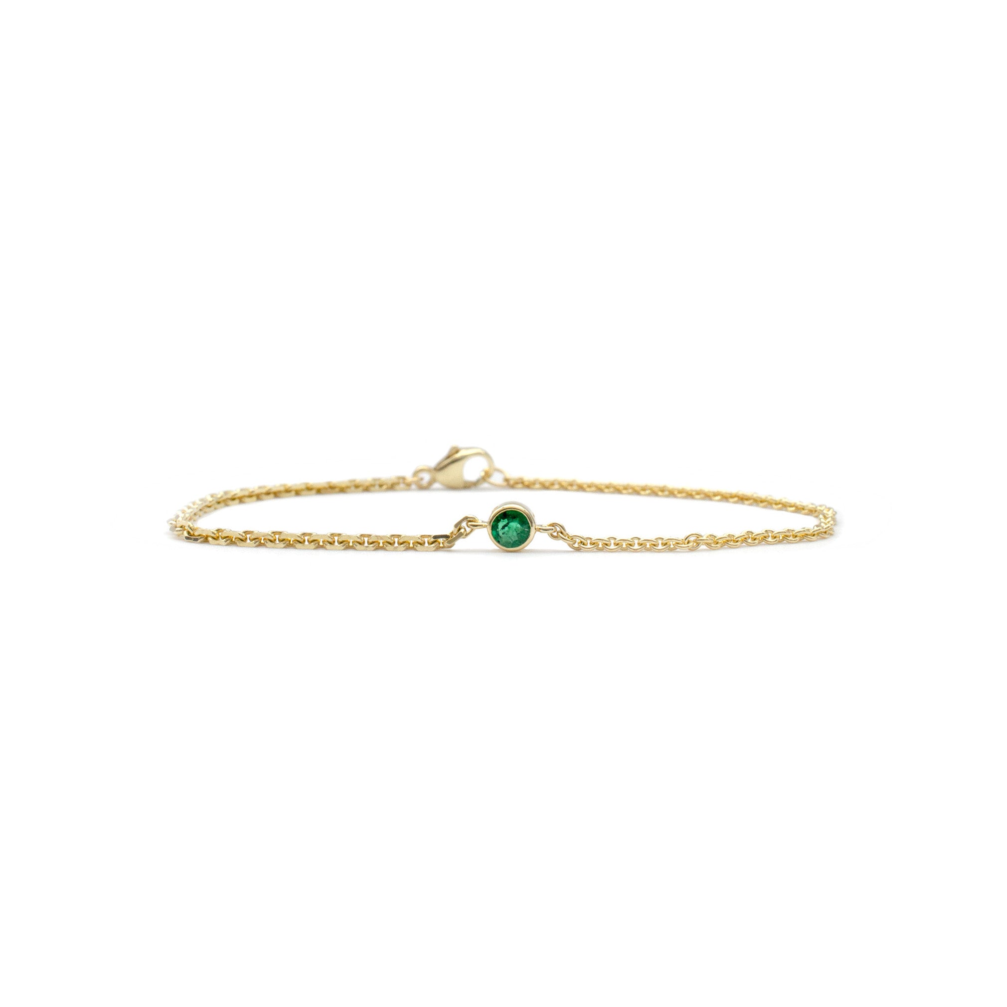 Emerald Mismatch Bracelet – J Albrecht Designs