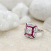 Deco Ruby Ring