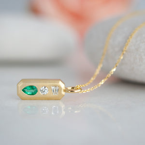 Clover Ingot Pendant