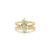 3ct Split Shank Ring