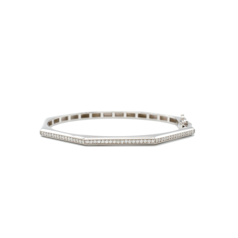 Diamond Pavé Geo Bracelet