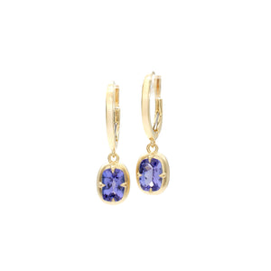 Tanzanite F Bezel Dangles