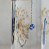 Oval Blue Sapphire Everyday Necklace