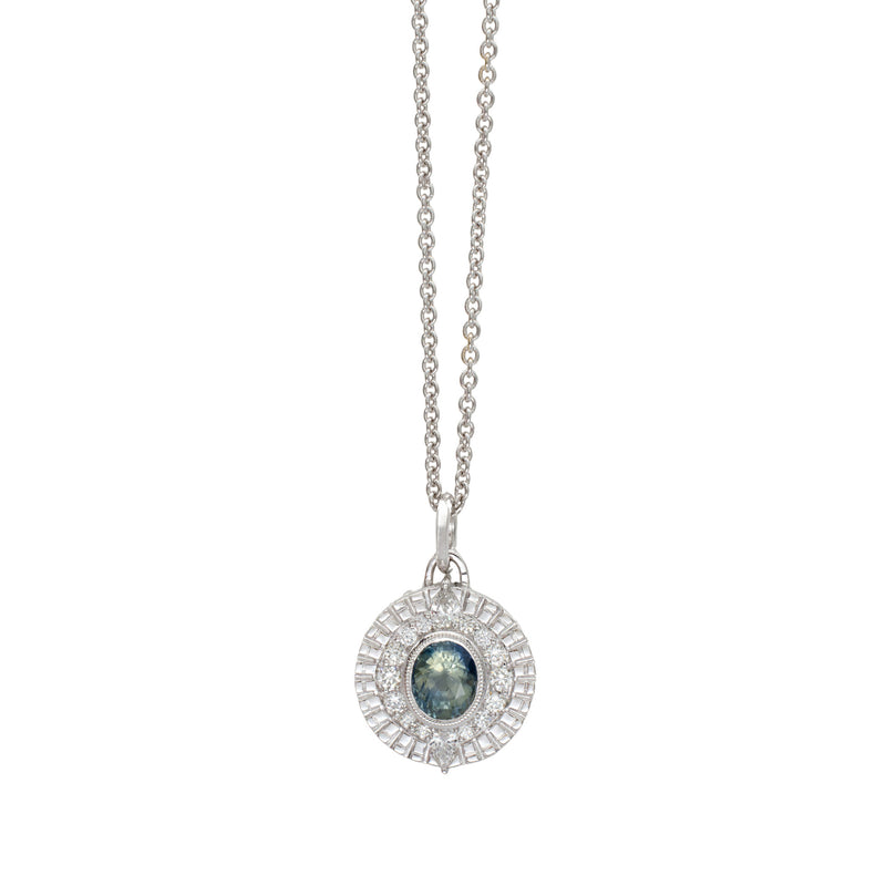 Naiad Pendant White