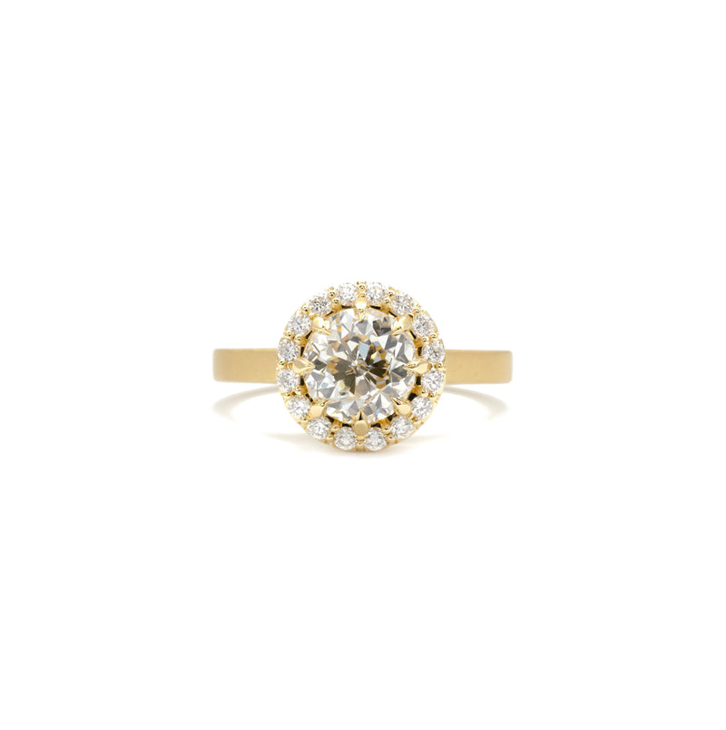 1.62ct Crown Jubilee Sheer Halo Ring