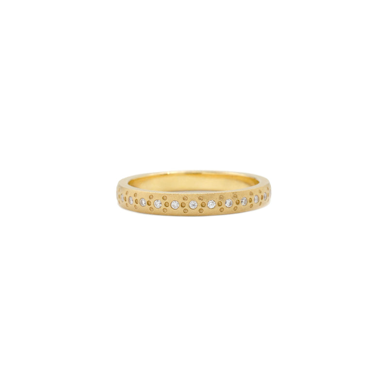 Gold Medium Pattern Band