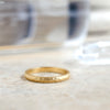 Gold Hammered Band