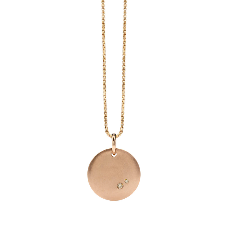 25 x 25 Rose Gold Medallion