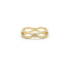 Yellow Gold Infinity Band