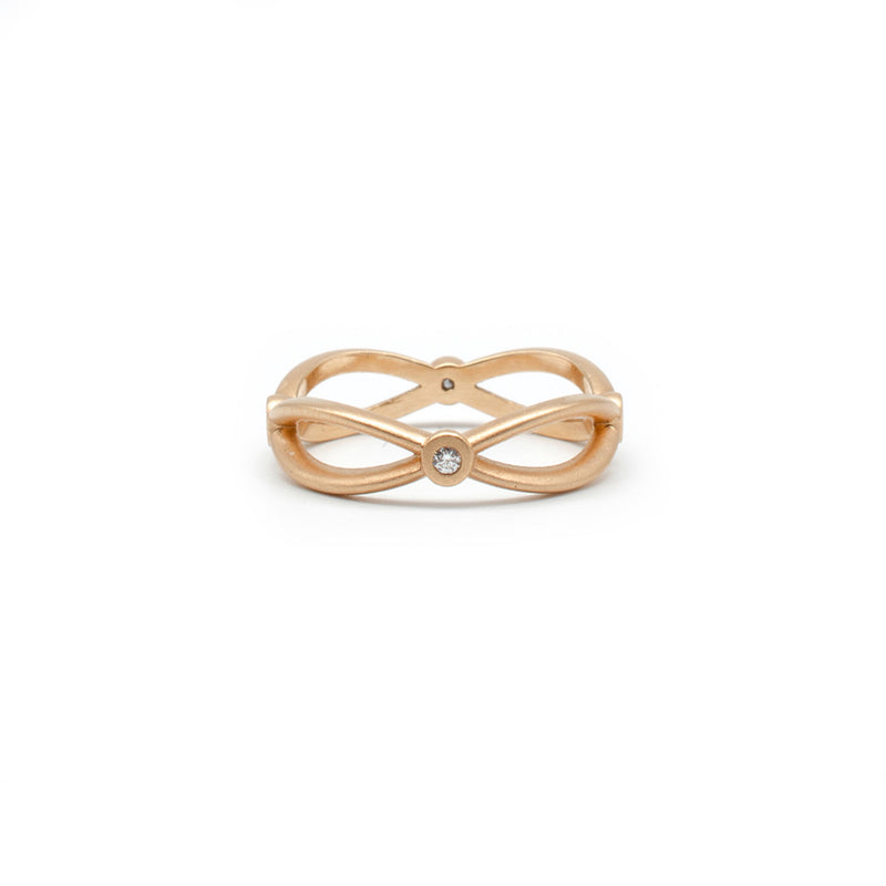 Rose Gold Infinity Band