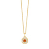 Orange Daisy Pendant